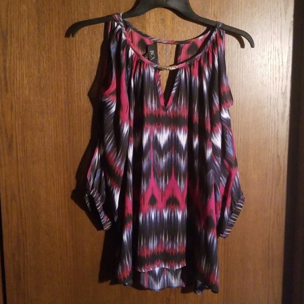 Cold shoulder blouse